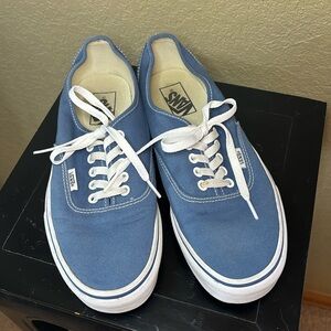 VANS Blue Sneakers, Excellent Used Condition, Sz 10.5 US, 42 EU, Almost New!